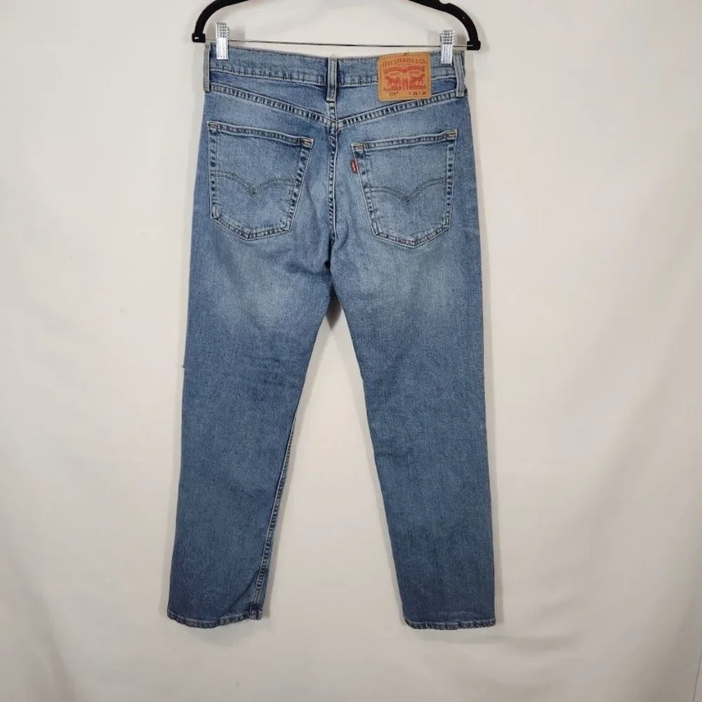 Levi's Men's 514 Classic Straight leg Jeans in Indigo - Size 31x30‎